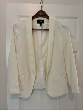 H&M Women's White Blazer